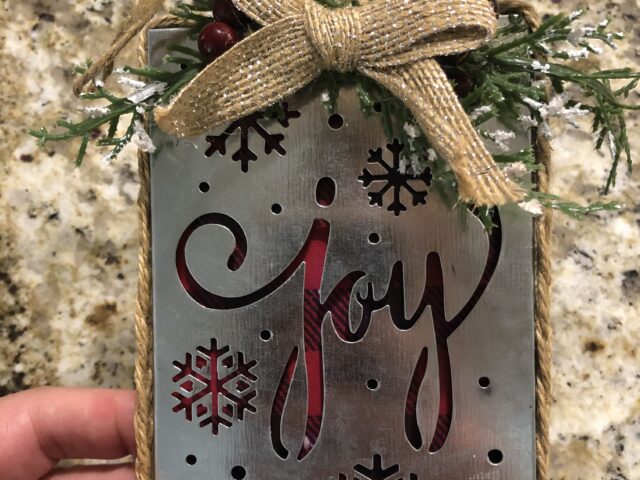 December 2, 2020 – Finding joy